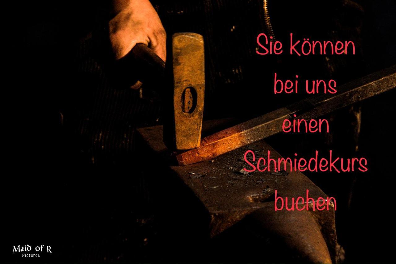 Hof Vierzehnender Im Hohen Venn - 70Qm Fachwerk-Studio - Grosses Wohn-Schlafzimmer Mit Dachterrasse Und Kaminofen - Separate Kueche - Perfekt Fuer Paare - Monschau - Eifel - Hunde Willkommen - Islandpferde 外观 照片