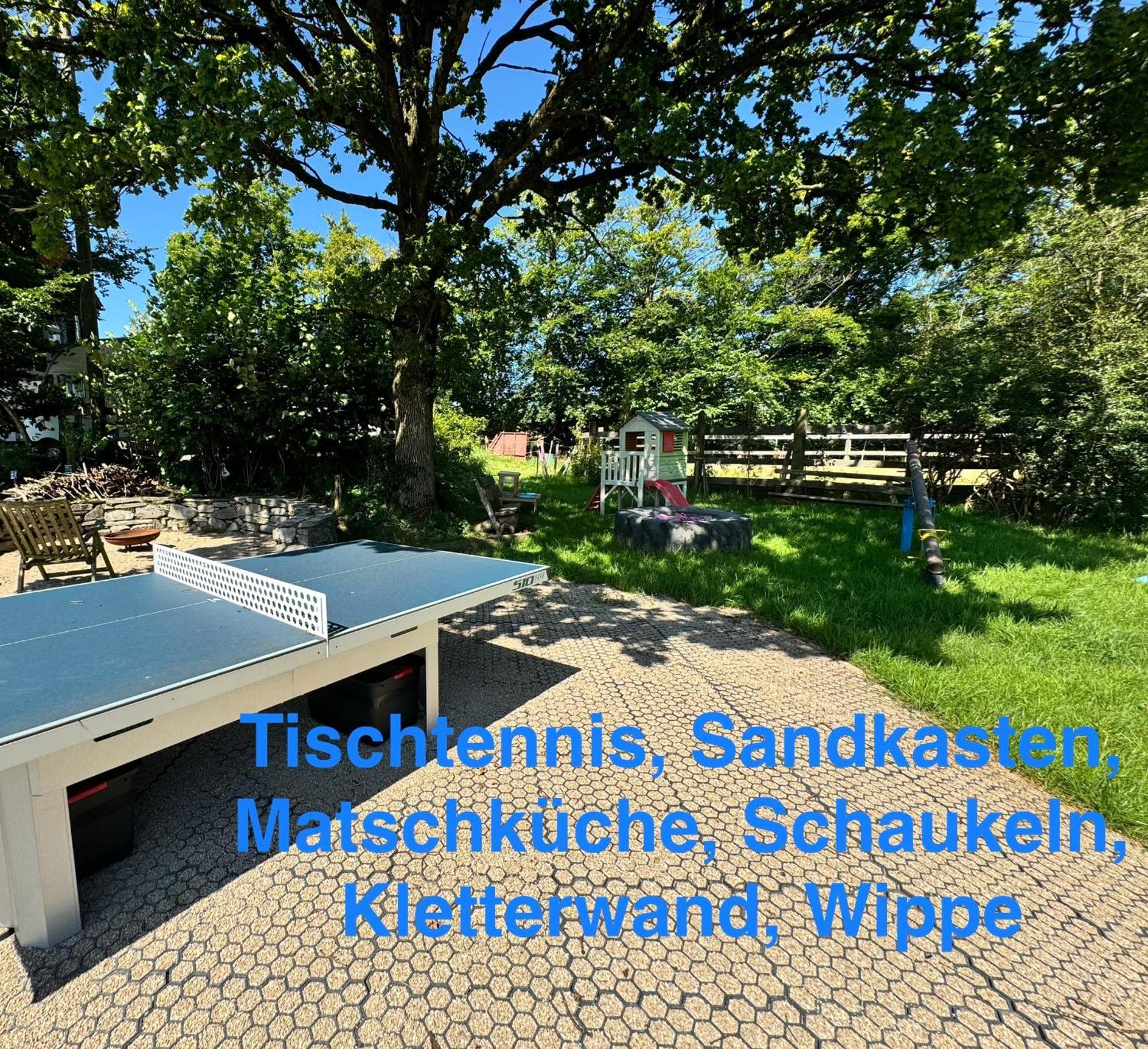 Hof Vierzehnender Im Hohen Venn - 70Qm Fachwerk-Studio - Grosses Wohn-Schlafzimmer Mit Dachterrasse Und Kaminofen - Separate Kueche - Perfekt Fuer Paare - Monschau - Eifel - Hunde Willkommen - Islandpferde 外观 照片