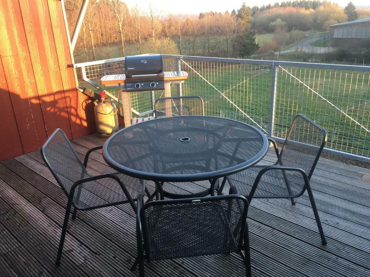 Hof Vierzehnender Im Hohen Venn - 70Qm Fachwerk-Studio - Grosses Wohn-Schlafzimmer Mit Dachterrasse Und Kaminofen - Separate Kueche - Perfekt Fuer Paare - Monschau - Eifel - Hunde Willkommen - Islandpferde 外观 照片